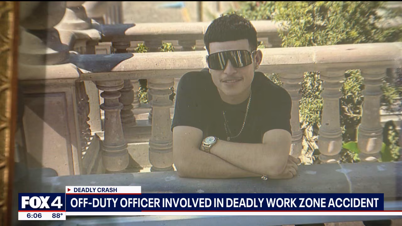 Off-duty officer involved in deadly Mesquite work zone accident