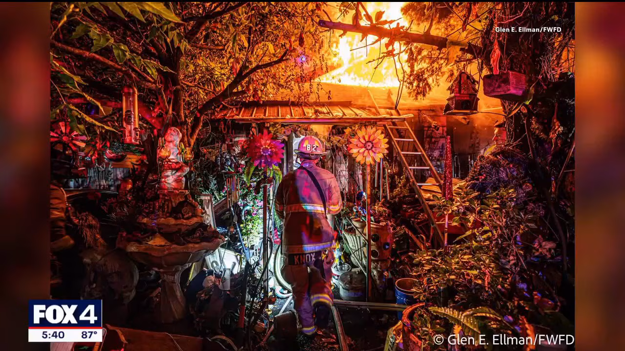 Fort Worth fire leaves one dead, firefighters hospitalized