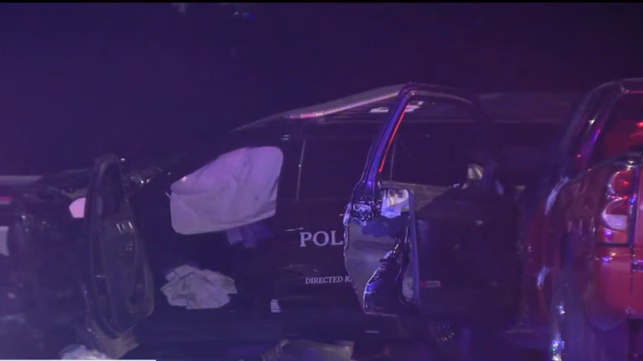 Minor facing DUI charge after crash injures Fort Worth officer